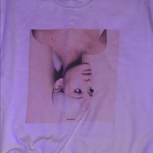 ariana grande sweetener crewneck